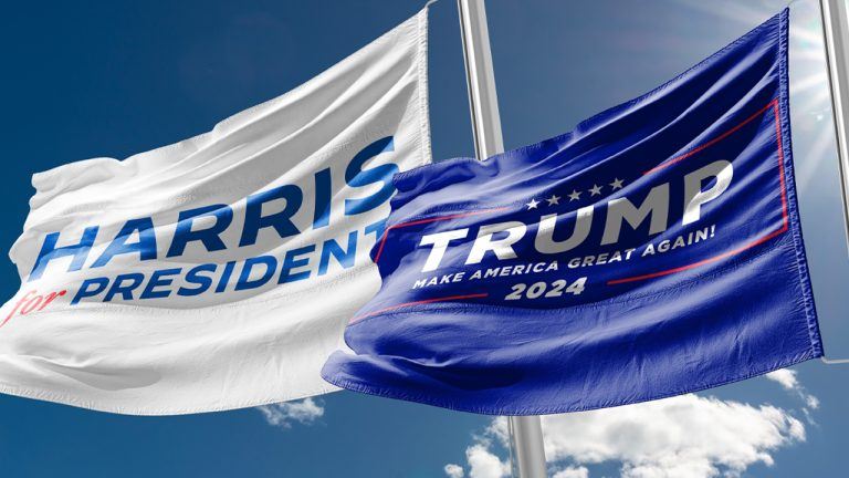 Mercados de Apuestas Electorales se Estrechan: Trump vs. Harris Demasiado Cerrado para Llamar