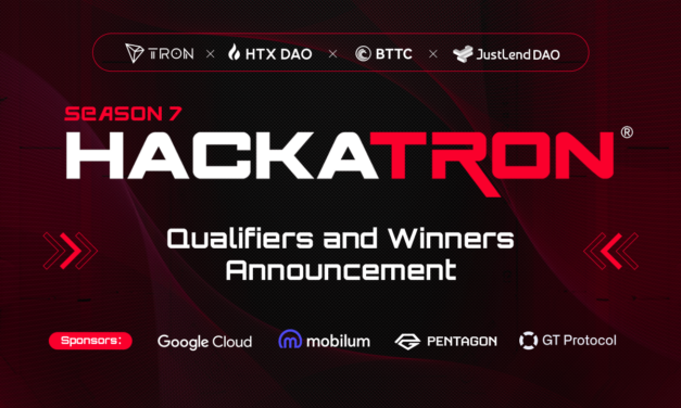 TRON DAO Unveils HackaTRON Season 7 Qualifiers and Winners, Backed by Google Cloud as Diamond Sponsor