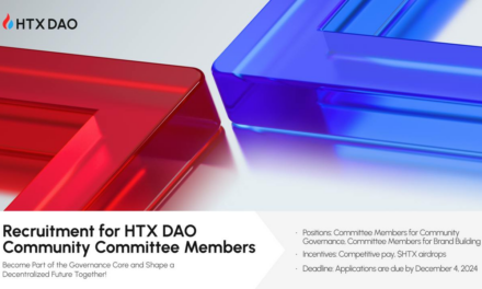 HTX DAO Launches Recruitment for New Governance Committee Members to Foster Sustainable Development